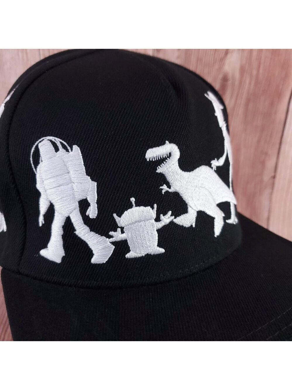 Rare Disney Pixar Toy Story Snapback Hat Unisex One Size Adjustable Black - Picture 8 of 16